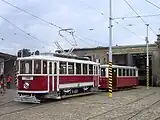 動態保存車両（223 + 99）（2009年撮影）