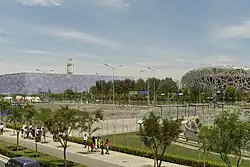北京国家水泳センターと北京国家体育場