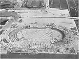 建設中のスタジアム（1927年）