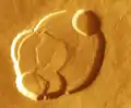 オリンポス山カルデラ
