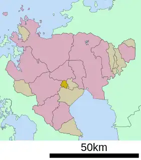 大町町位置図