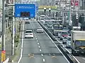 埼玉県桶川市大字坂田付近（上尾方面を撮影）