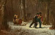 On Their Way to Camp(1873)