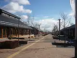 駅前の商店街「シーパルピア女川」（2015年12月）