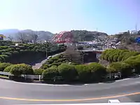 警固屋側ランプ。