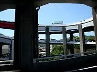 音戸側高架橋。