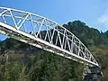 王滝川をまたぐ水路橋