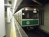 さよならヘッドマークを掲出した2601F