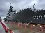 呉基地に停泊中
