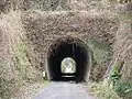 トンネル前