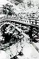 右岸上流側より望む旧登竜橋
