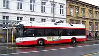 ソラリス製のトロリーバス(トロリーノ12)