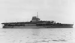英空母　HMSグローリアス1916年の撮影