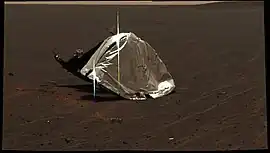 オポチュニティの耐熱シールド