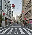 オーチャードロード(南端付近から北を見る)