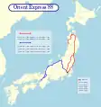 11月14日 - 11月24日の運行経路