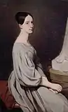 彫像制作中のマリー、師アリ・シェフェール画、1837年