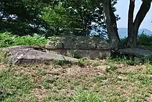 築山古墳の石棺