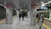 23番線・24番線のりばホーム