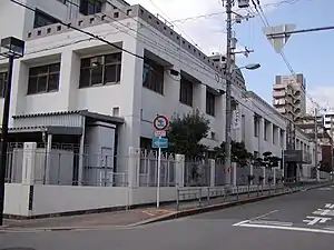 大阪市立夕陽丘中学校(2008年10月)