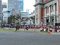 中央公会堂前 (2015年大会)