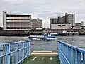 甚兵衛渡船場（大正区側乗り場より。2021年10月）