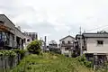 境川信号場付近の廃線跡（2011年6月）
