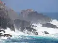 御山崎,Oyamazaki,波高5m