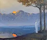 The muse at sunrise｢日の出のミューズ｣ (1918)