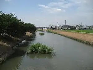忍川(行田市向町)