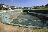 大芝池（2012年10月、北緯35度2分44.7秒 東経136度58分9.1秒﻿ / ﻿北緯35.045750度 東経136.969194度﻿ / 35.045750; 136.969194）。