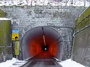 岩泉町側坑口