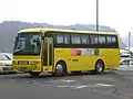 路線仕様・譲受車（三菱ふそう）撮影：岡田港
