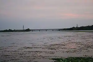 ハルキウ州を流れるオスキル(オスコル)川
