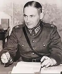 フィンランド陸軍のフーゴ・オステルマン中将