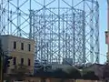 駅の周辺(*it:Gazometro di Roma)
