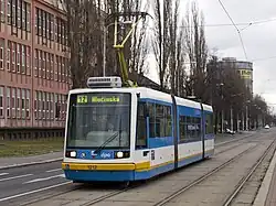 オストラヴァ市電導入年:1998-2000年両数:14両(1201-1214)