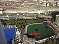同スタジアムを空撮（2021年）