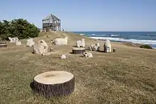 公園内のピクニック広場