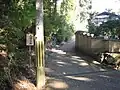 大田神社側の登り口