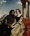 ウィリアム・フリス『オセロとデズデモーナ』1840年-1856年