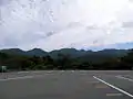 多武峰・談山神社第一駐車場より音羽三山を望む2010年9月撮影