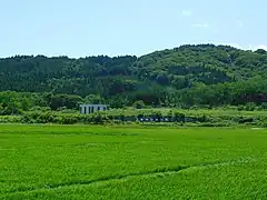 ヘリポート遠景（2019年7月撮影）