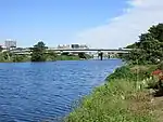 明神橋 (→下流)