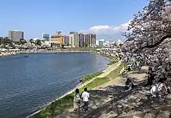 乙川、潜水橋