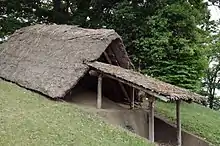 国指定史跡「乙女不動原瓦窯跡」(栃木県小山市)。奈良時代の頃に日本三戒壇の1つであった下野薬師寺に瓦を供給した瓦窯の跡とされている。