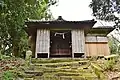 後円部墳頂の大塚神社
