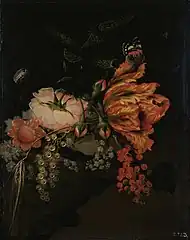 『果物と花』1674年 ドレスデン美術館所蔵