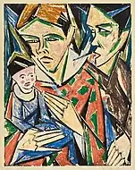 人形で遊ぶ少女 (1917)