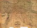 1893 ペルシャ湾1893年の地図
